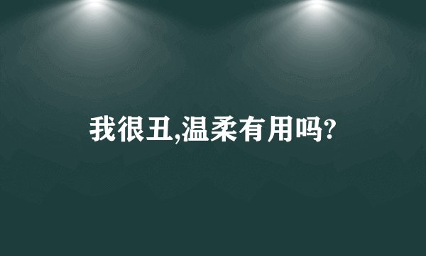 我很丑,温柔有用吗?