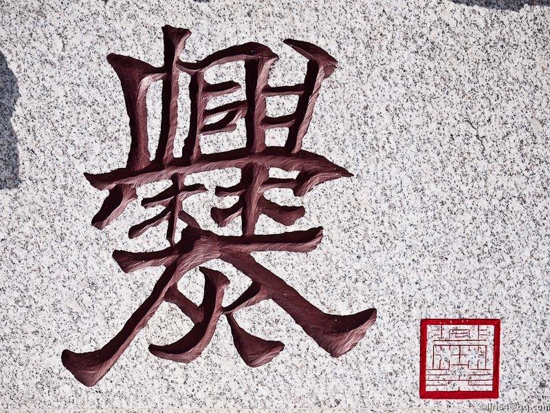 龖 龘 纛 爨 灪 麤 彠 怎么读?