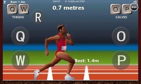 qwop百米赛跑的操作说明