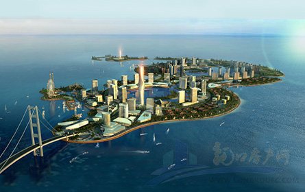龙口人工岛的工程进展