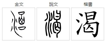 渴的笔画顺序怎么写