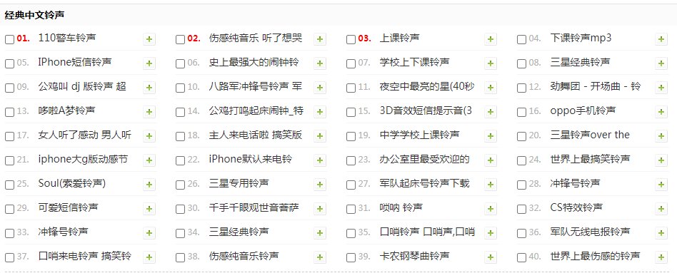 好听的中文手机来电铃声有哪些？