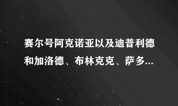 赛尔号阿克诺亚以及迪普利德和加洛德、布林克克、萨多拉尼5个暗黑精灵的配招。我今天通过武斗场暴乱进去了