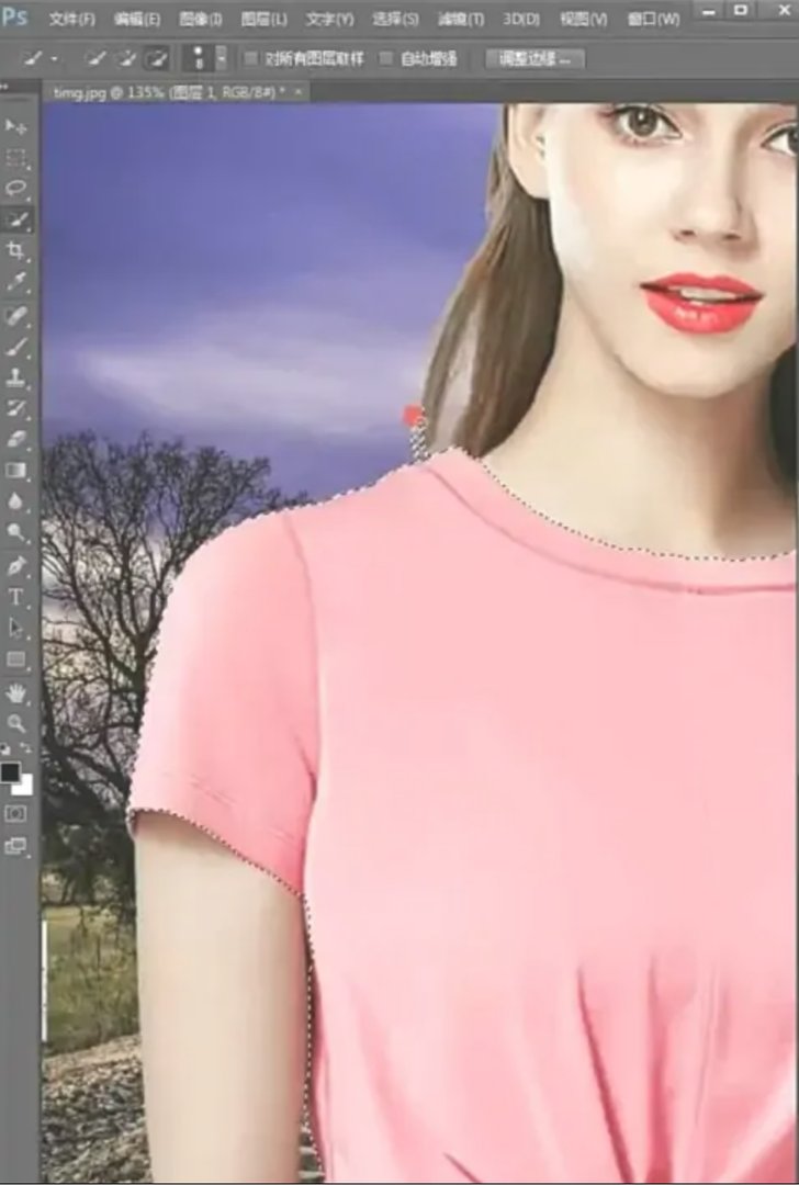 如何用ps透视衣服