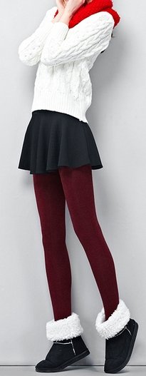 踩脚裤袜如何搭配