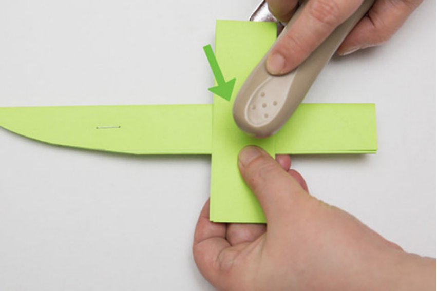 萝卜刀用纸怎么折
