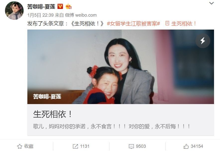 江歌案法庭辩论结束，其母亲不同意调解，你怎么看待案情？