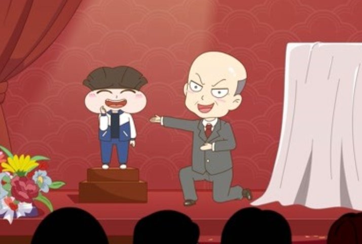 小品一家人小品画怎么画