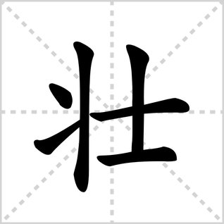 壮的笔顺是什么