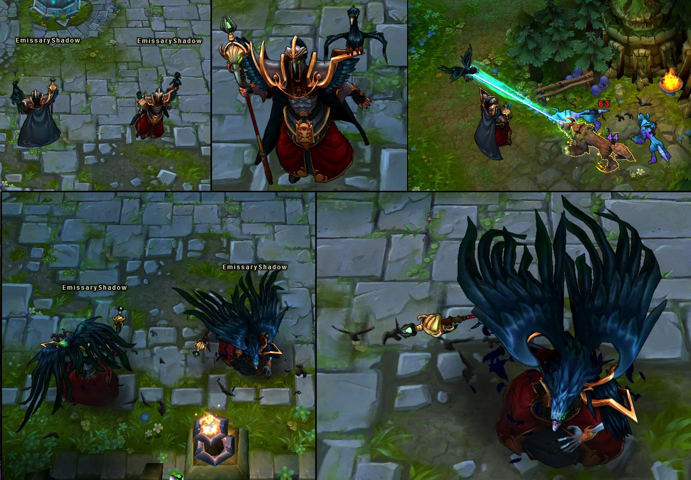 LOL里的斯维因买哪个皮肤好看点？有特效吗