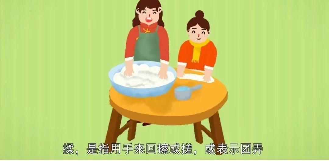 揉的拼音怎么读