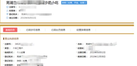 个体工商注册号网上怎么查?