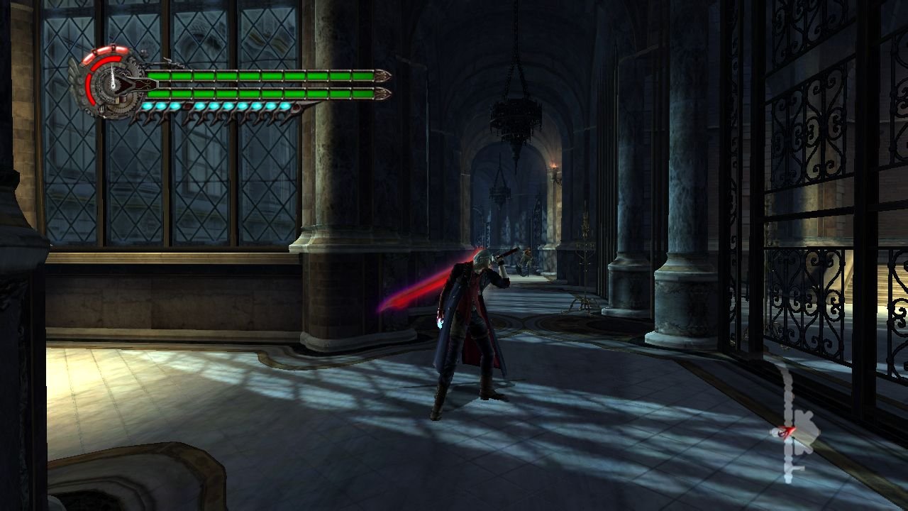 鬼泣4第三关怎么过？到教堂里面就不会走了