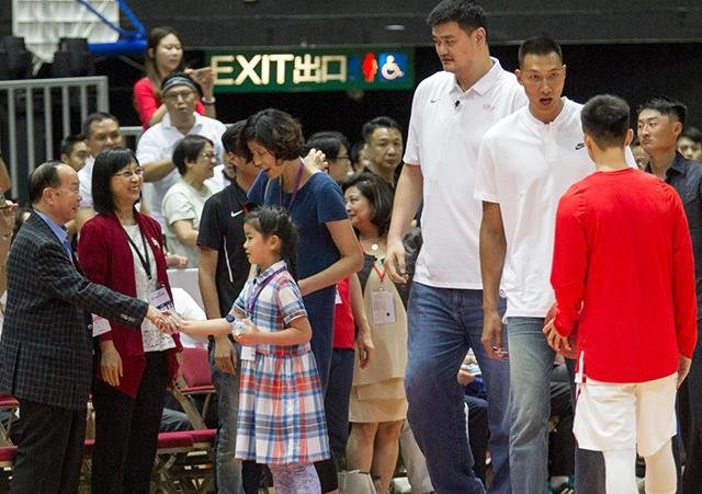 姚明基因太强大!9岁女儿身高多高?