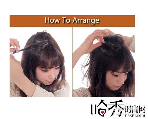 有齐刘海的女生怎样扎头发好看？