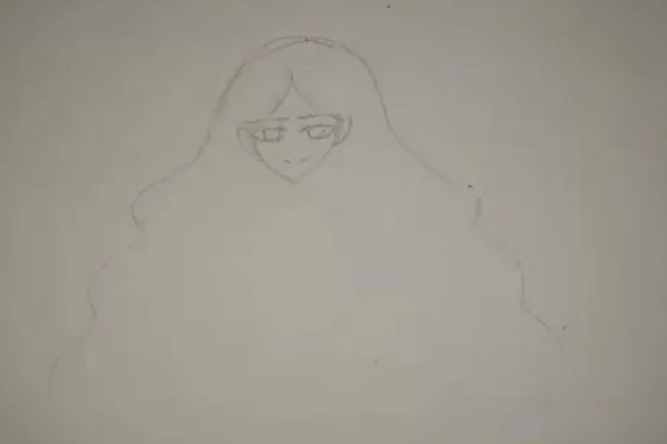 用颜料画美人鱼怎么画