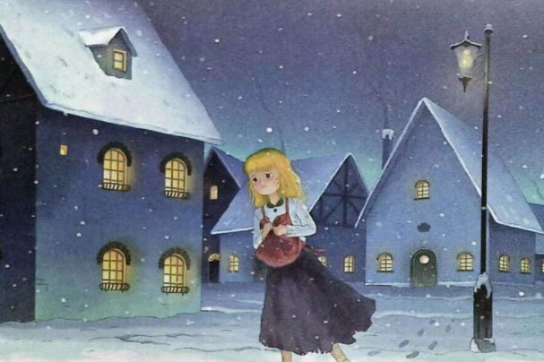 写一段对卖火柴的小女孩说的话