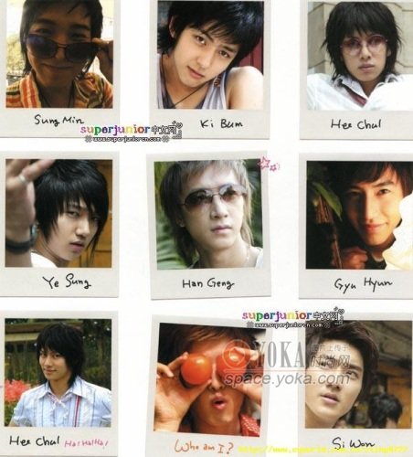 super junior 的每个成员资料以及图片