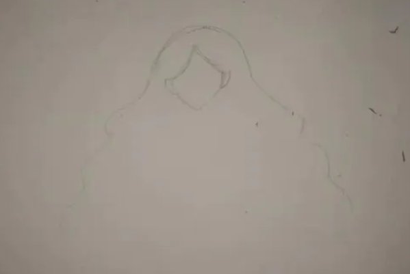 用颜料画美人鱼怎么画