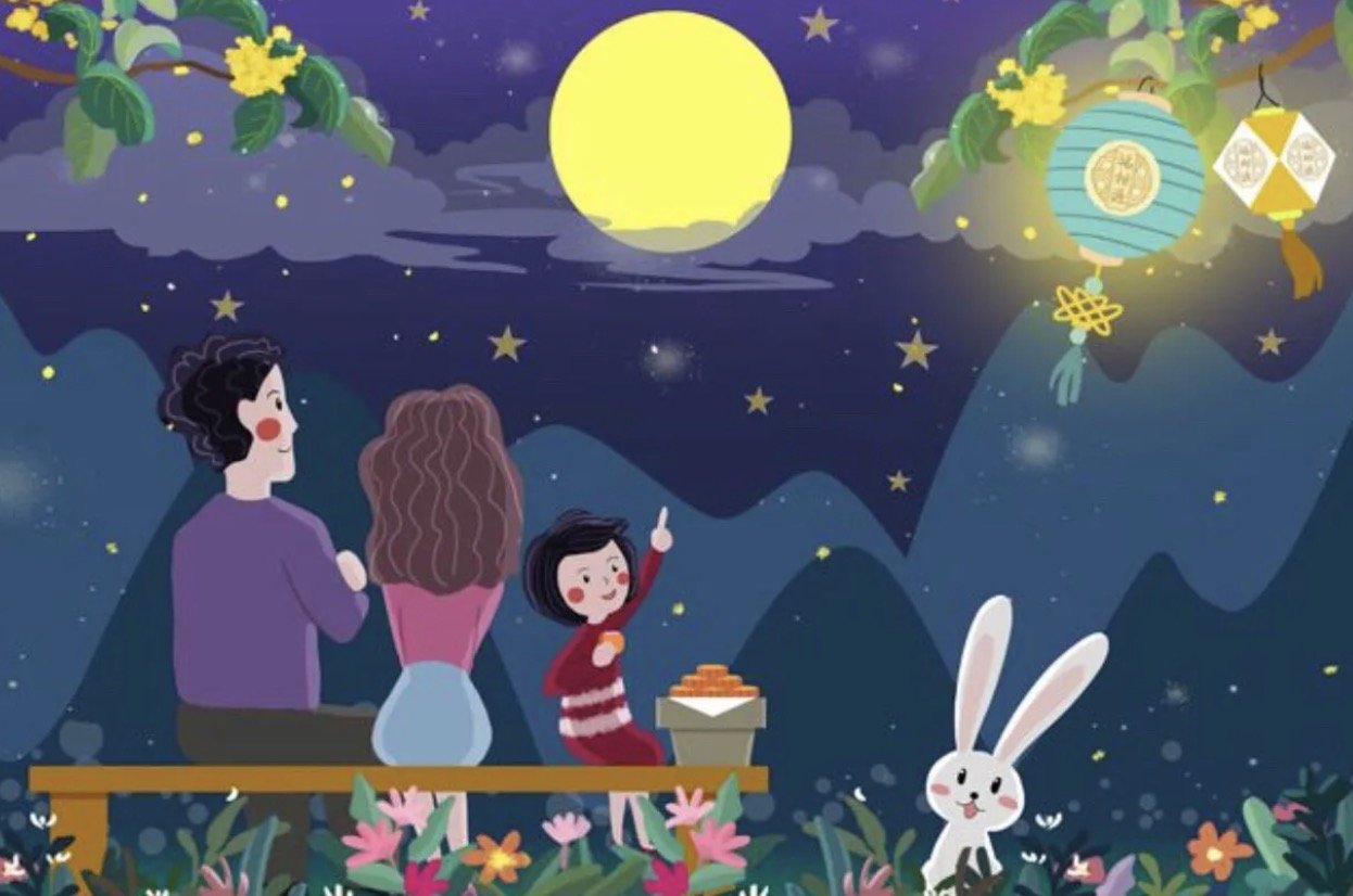 中秋最佳赏月时间来了