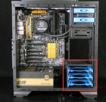 电脑硬盘应该安装在什么地方。