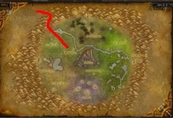 魔兽世界环形山怎么去啊