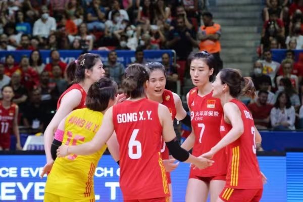 中国女排世界排名升至第三