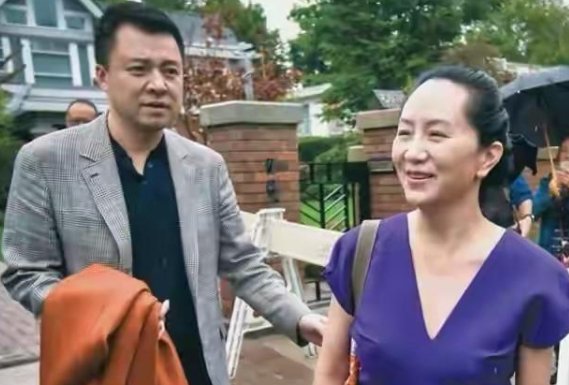 孟晚舟丈夫大喊我爱你?