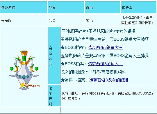 造梦西游3法宝怎么合成