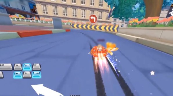 qq飞车拉车头指法，详细点的