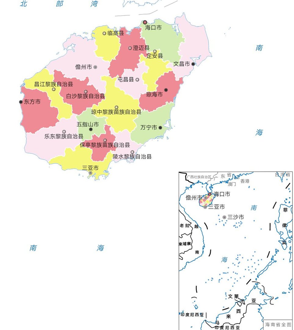 海南省万宁属于哪个市