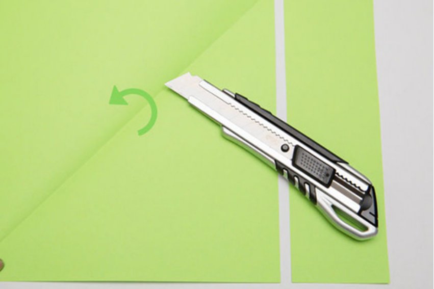 萝卜刀用纸怎么折