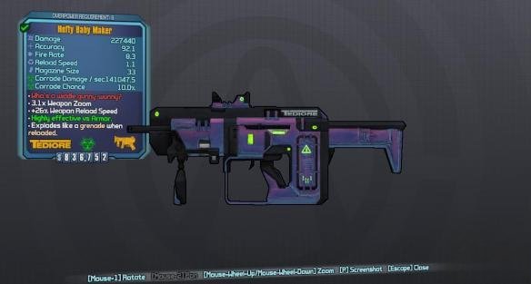 无主之地2魔女砸枪流心得分享 无主之地2魔女砸枪流怎么玩 基本装备