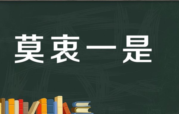 莫衷一是的意思及成语解释