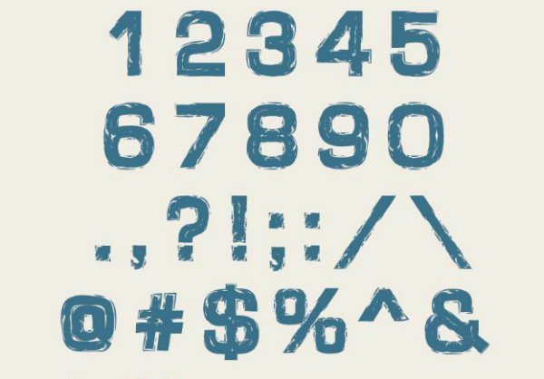 数字0到9花体可复制是什么?