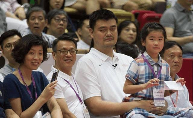 姚明基因太强大!9岁女儿身高多高?