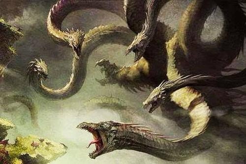 《山海经》里的九头蛇怪“相柳”，为什么在各大神话小说里面都有出现？