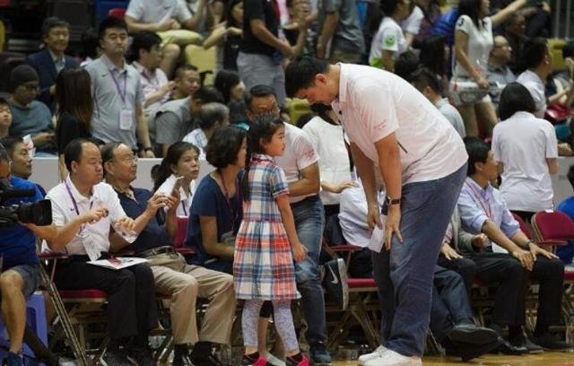 姚明基因太强大!9岁女儿身高多高?