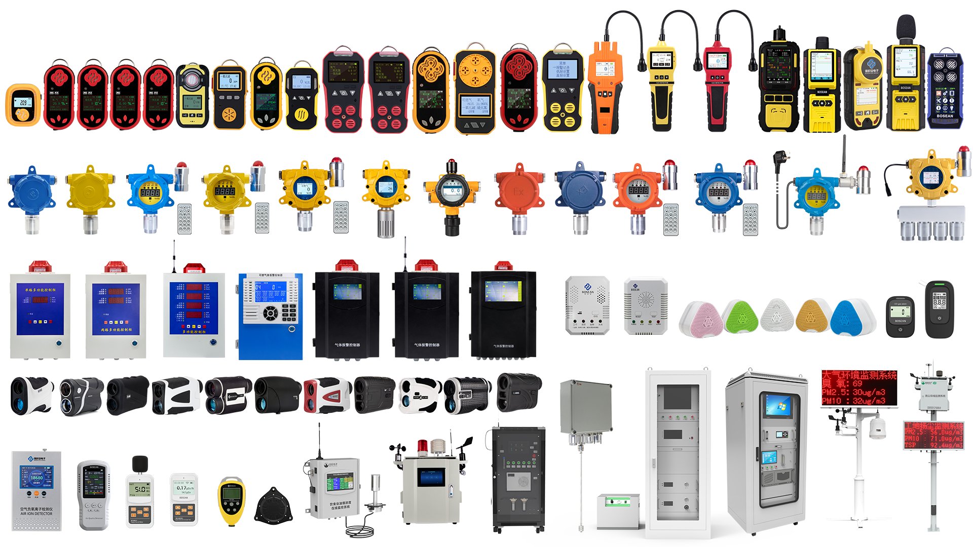 四合一气体检测仪数值标准