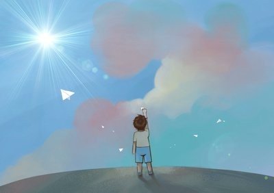 二年级下册语文彩色的梦仿写第2小节？