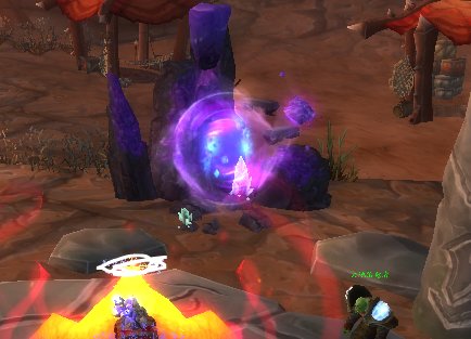 请问从奥格怎么去大漩涡，深岩之洲。我在做任务不小心炉石回奥格了请问在怎么去？