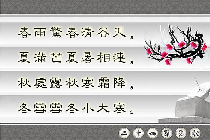 一九二九三十八，指的是什么节气？