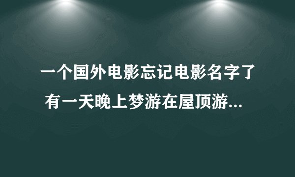 一个国外电影忘记电影名字了 有一天晚上梦游在屋顶游荡 无意间掉到了一个女孩房间自此他们慢慢相