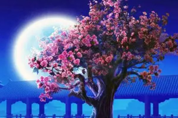 月下花前下一句