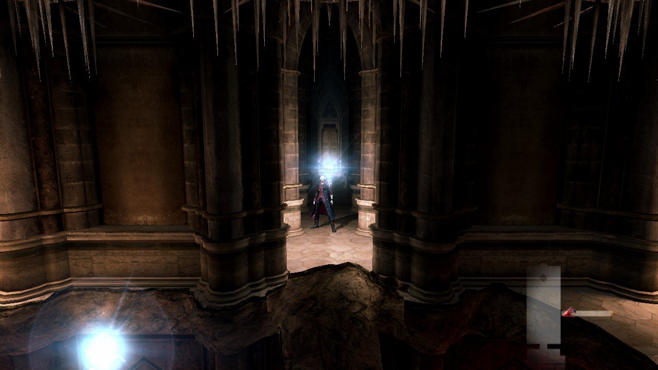 鬼泣4第三关怎么过？到教堂里面就不会走了