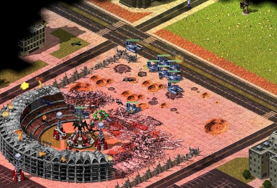 红警2里盟军的自由门户那一关怎么过啊?