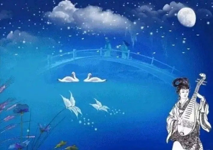 盈盈一水间，脉脉不得语是什么意思