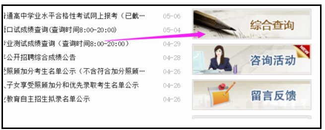 如何查询成人高考成绩？