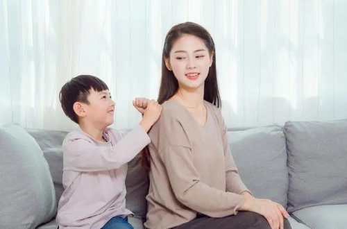 母亲感谢儿子的话语