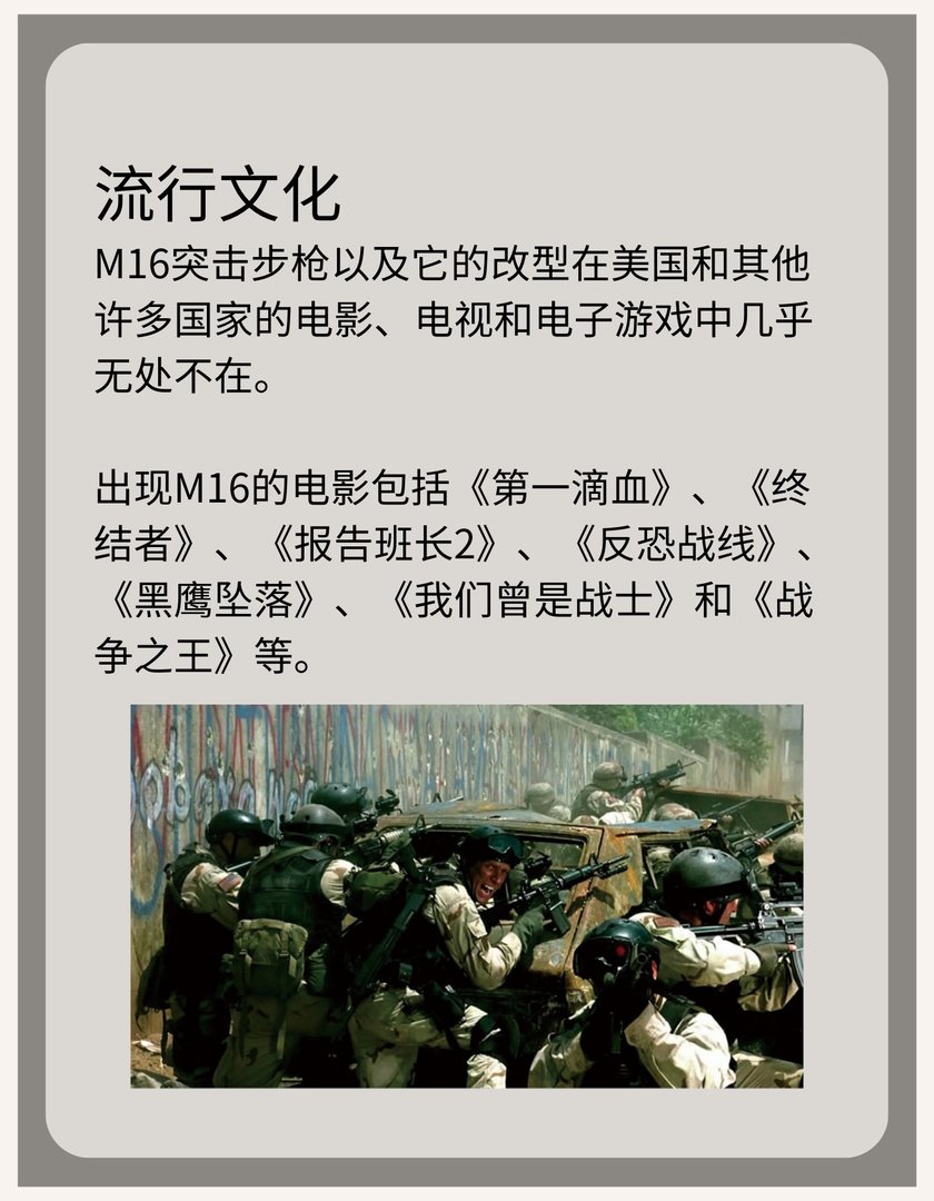 美国M16突击步枪